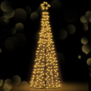 Jingle Jollys 3M LED Christmas Tree Lights Xmas 330pc LED Warm White Optic Fiber