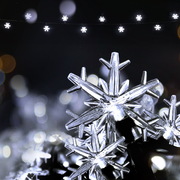 Snowy Elegance 100 LED 10M Christmas String Lights for Winter Décor