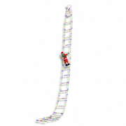  3.5M Christmas Lights 300 LED Ladder Light with Santa Claus Decor