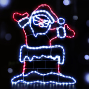 Christmas Lights 248 LED 101cm Fairy Light Santa Decorations