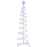  Christmas Tree 1.8m 100 RGB LED Rope Lights Xmas Trees Decoration