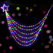 Jingle Jollys 3M Christmas Curtain Fairy Lights String 480 LED Party Wedding