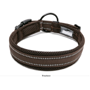 Heavy Duty Reflective Collar Brown XL