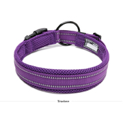 Heavy Duty Reflective Collar Purple XL