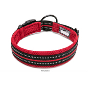 Heavy Duty Reflective Collar Red M