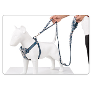 Floral Multi Handle Saxony Blue - L
