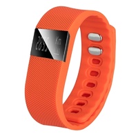 Smart Watch Z-64 Fitness Tracker Water Resistant Sports Bracelet Red