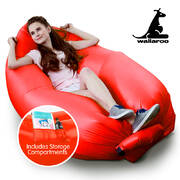 Wallaroo Inflatable Air Bed Lounge Sofa - Red