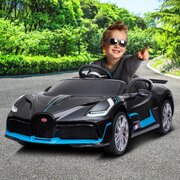 Bugatti Divo Kids Ride On Car Black Edition
