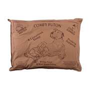 Made Comfy Pet Futon Dog Bed 102cm Wool Blend Large Brown Plush