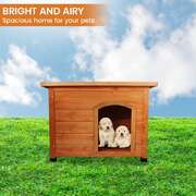 Small Wooden Dog Kennel 85x50x61cm