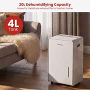 20L Portable Dehumidifier 4L Tank Timer | EXTG