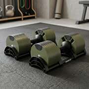 Adjustable Dumbbells Compact Design 48.5x18x18cm