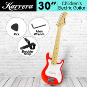Karrera Electric Childrens Guitar Kids - Red