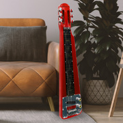 6-String Steel Lap Guitar - Metallic Red