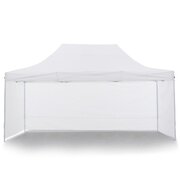 Gazebo Tent Marquee 3x4.5m PopUp Outdoor Wallaroo White