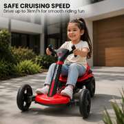 6V Electric Kids Go Kart Foldable Ride-On | EXTG