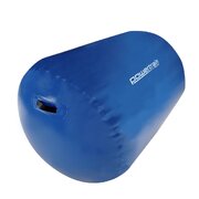 Powertrain Inflatable Air Exercise Roller Gymnastics Gym Barrel 120 x 75cm Blue