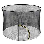 Trampoline Pad And Net Set Green double