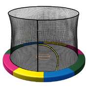 Trampoline Pad Net Set Double
