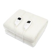 Fleece 9 Level Heated Settings Electric Blanket - King