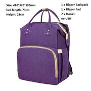 Mommy Baby Diaper Bag Multifunction Folding Travel Backpack Large Capacity Bags