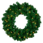 61cm Chadwick LED Christmas Wreath Front Door Holiday Decoration Ornament