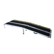 8ft Folding Aluminium Wheelchair Ramp Portable Mobility Access Aid