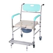 Mobile Commode Chair with Castors