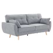 Grey Fabric Sofa Bed