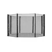 16ft Replacement Round Outdoor Trampoline Safety Net Enclosure 12 pole