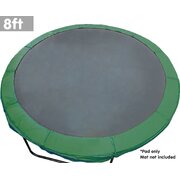 8Ft Trampoline Replacement Pad Reinforced Outdoor Round Spring Cover