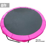 Powertrain Replacement Trampoline Spring Safety Pad - 8ft Pink