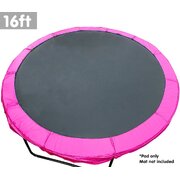 Powertrain Replacement Trampoline Spring Safety Pad - 16ft Pink