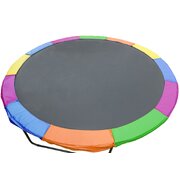 Trampoline 12ft Replacement Outdoor Round Spring Pad Cover - Rainbow
