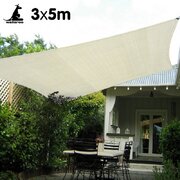 Waterproof Shade sail 3x5m Rectangle