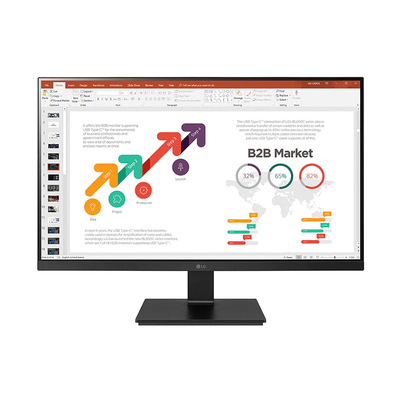 LG 24 Ips Monitor H-Adj Speaker 