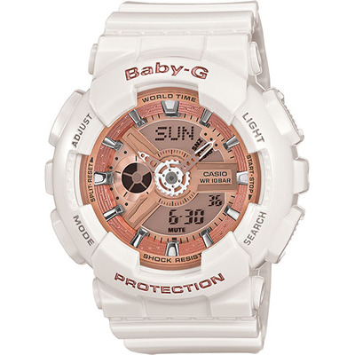 Casio Baby-G Analogue/Digital Female White Watch