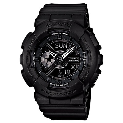 Casio Baby-G Analogue/Digital Female Black Watch