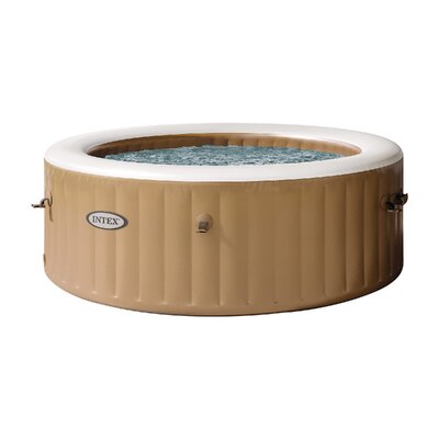 Bubble Massage Inflatable Hot Tub - 4-Person Spa, Portable, Soothing Jets