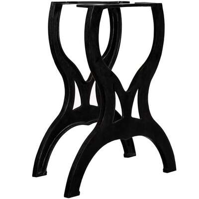 Dining Table X Frame Legs 69x71cm