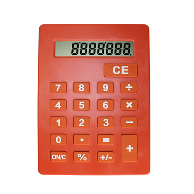 Jumbo Calculator Large Size Display Orange