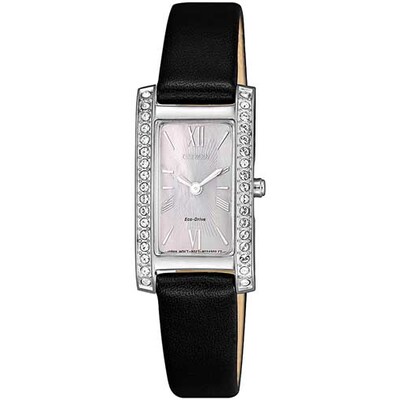 Citizen womens eco-drive swarovski dress wrist watch