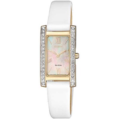 Citizen rose gold plated womens wrist watch 