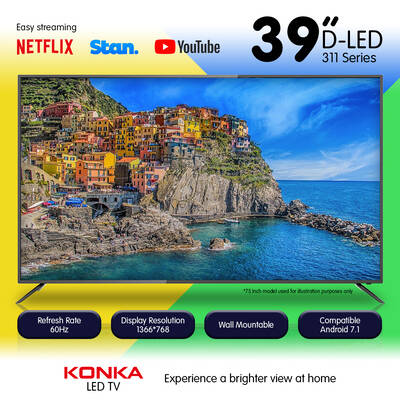 Konka KDE39M0311AN 39in FHD Slim L.E.D TV