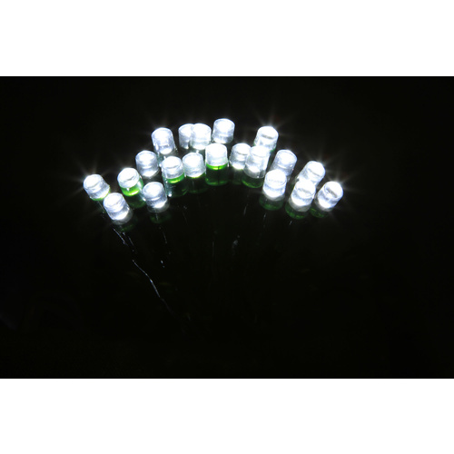 200 LED White Net Flashing String Lights