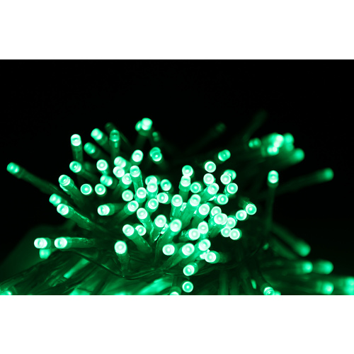 200 Green Cluster LED Fairy Lights 7m