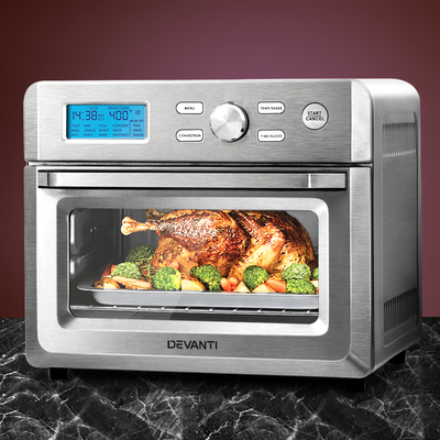 Devanti 20L Air Fryer Convection Oven Oil Free Fryers