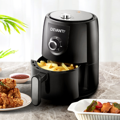 Devanti 1.8L Air Fryer Healthy Cooker Kitchen