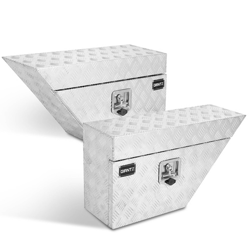 Set of 2 Aluminium Ute Under Tray